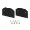 Заглушка LGD-4TR-CAP-STRETCH-BK (arlight, Алюминий+пластик) | 033536 | Arlight