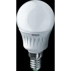 Лампа светодиодная LED 5Вт Е14 230В 6500К NLL-P-G45-5-230-6.5K-E14 шарик матовый | 61252 | Navigator