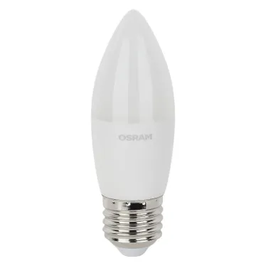 Лампа светодиодная LSCLB75 9W/827 230VFR E27 10X1 RU серия LED Star  | 4058075697041 | OSRAM