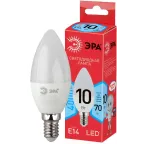 Лампа светодиодная RED LINE ECO LED B35-10W-840-E14 10Вт свеча | Б0032963 | ЭРА