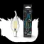 Лампа светодиодная LED 5Вт E14 220В 4100К свеча на ветру, диммируемая | 104801205-D | Gauss