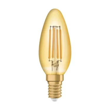 Лампа светодиодная 1906LEDCB35 4W/824 230VFILGDE1410X1 | 4058075293434 | OSRAM