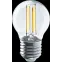 Лампа светодиодная LED 4Вт Е27 230В 2700К NLL-F-G45-4-230-2.7K-E27 шарик прозрачный | 71310 | Navigator