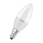 Лампа светодиодная LED STAR Classic B 8Вт, матовая колба, Е14 LSCLB75 8W/830 230V E14 10X1 RU | 4058075210684 | Osram
