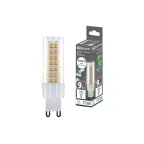                  Лампа светодиодная G9-9 Вт-230 В-6500 К, SMD, 21,5x70,5 мм | SQ0340-0230 | TDM
               