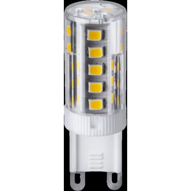 Лампа светодиодная LED 3Вт G9 230В 3000К NLL-P-G9-3-230-3K капсульная прозрачная | 71993 | Navigator