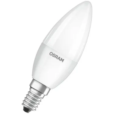 Лампа светодиодная LEDPCLB40D 5W/827 230VFR E14 10X1 | 4058075462533 | OSRAM