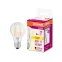 Лампа светодиодная филаментная LED STAR Classic A 8W, прозрачная колба, Е27 LEDSCLA75 8W/827 230V FIL E27 FS1 | 4058075055339 | Osram
