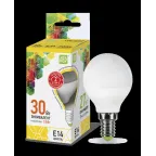                  Лампа светодиодная LED-ШАР-standard 3.5Вт 230В Е14 3000К 320Лм | 4690612000367 | ASD
               