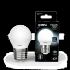 Лампа светодиодная LED Globe E27 9.5W 4100K | 105102210 | Gauss