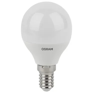Лампа светодиодная LED Antibacterial P 4,9W/827 230VFR E14 10X1 | 4058075561571 | OSRAM