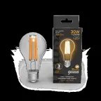 Лампа светодиодная Filament А70 30W 3000lm 2700К Е27 LED 1/10/40 | 102902130 | Gauss