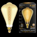 Лампа светодиодная LED Filament ST164 E27 8.5W Amber 660lm 2000K 1/6 | 157802105 | Gauss