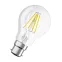 Лампа светодиодная  филаментная диммируемая LEDSCLA60D 8,5W/827 230V FIL B22D 6X1 серия LED Star  | 4058075448124 | OSRAM