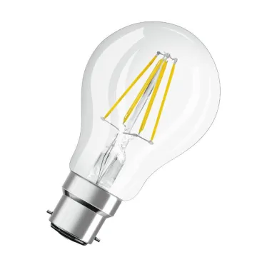 Лампа светодиодная  филаментная диммируемая LEDSCLA60D 8,5W/827 230V FIL B22D 6X1 серия LED Star  | 4058075448124 | OSRAM