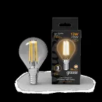 Лампа светодиодная Filament Шар 13W 1100lm 2700К Е14 LED 1/10/50 | 105801113 | Gauss
