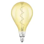 Лампа светодиодная LED, филаментная, золотистая, Vintage 1906 LED CL A160 FIL GOLD 28 non-dim 5W/820 E27 | 4058075091993 | Osram