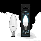 Лампа светодиодная Свеча 9.5W 950lm 6500К E14 LED 1/10/100 | 103101310 | Gauss