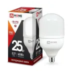                  Лампа светодиодная LED-HP-PRO 25Вт 230В E27 6500К 2250Лм | 4690612031064 | IN HOME
               