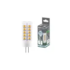                  Лампа светодиодная G4-3 Вт-AC/DC 12 В-4000 К, SMD, 16x43 мм | SQ0340-0094 | TDM
               