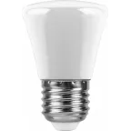 Лампа светодиодная для белт лайта LB-372 (1W) 230V E27 6400K С45 колокольчик матовый | 25910 | FERON