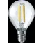 Лампа светодиодная LED 4Вт Е14 230В 2700К NLL-F-G45-4-230-2.7K-E14 шарик прозрачный | 71309 | Navigator