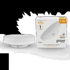 Лампа светодиодная LED BASIC GX53 5,5W 420lm 3000K 1/10/100 | 10849162 | Gauss