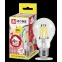 Лампа светодиодная LED-A60-deco 9Вт 230В Е27 3000К 810Лм прозр | 4690612008066 | IN HOME