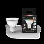 Лампа светодиодная Smart MR16 6W GU10 RGBW+dim 1/10/100 | 101106406 | Gauss