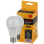                  Лампа светодиодная A60-11W-865-E27 11Вт груша холодный дневной свет | Б0057607 | Kodak
               