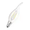 Лампа светодиодная филаментная LED STAR Classic BA 5W, прозрачная колба, Е14 LSCLBA60 CL 5W/827 230VFILE1410X1RU | 4058075212336 | Osram
