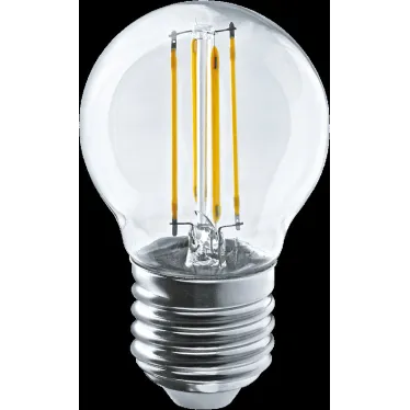 Лампа светодиодная  OLL-F-G45-12-230-2.7K-E27 | 80884 |  ОНЛАЙТ