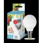 Лампа светодиодная LED-ШАР-standard 5Вт 230В Е14 4000К 450Лм | 4690612002149 | ASD
