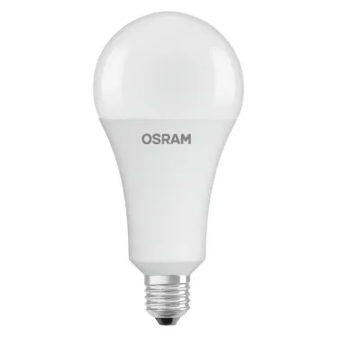 Лампа светодиодная LED Star A 3452лм 24,9Вт 2700К E27 колба A 200° мат пластик 220-240В | 4058075659667 | OSRAM