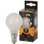 Лампа светодиодная F-LED P45-7W-827-E14 frost Лампы СВЕТОДИОДНЫЕ F-LED ЭРА (филамент, шар мат., 7Вт, тепл, E14) | Б0027956 | ЭРА