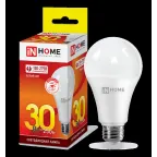                 Лампа светодиодная LED-A70-VC 30Вт 230В Е27 3000К 2700Лм | 4690612024127 | IN HOME
               