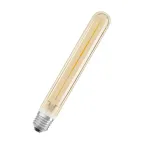 Лампа светодиодная филаментная Vintage 1906 LED CL Tubular FIL GOLD 35 non-dim 5W/824 E27 | 4058075808188 | Osram
