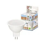 Лампа светодиодная MR16-5 Вт-230 В-6500 К–GU5,3 Народная | SQ0340-1607 | TDM