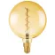 Лампа светодиодная филаментная Vintage 1906 LED CL GLOBE200 FIL GOLD 28 non-dim 5W/820 E27 | 4058075092013 | Osram