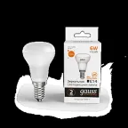 Лампа светодиодная Elementary R50 6W 450lm 3000K Е14 LED 1/10/50 | 63116 | Gauss
