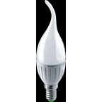 Лампа светодиодная LED 5Вт Е14 230В 2700К NLL-P-FC37-5-230-2.7K-E14-FR свеча на ветру матовая | 94496 | Navigator
