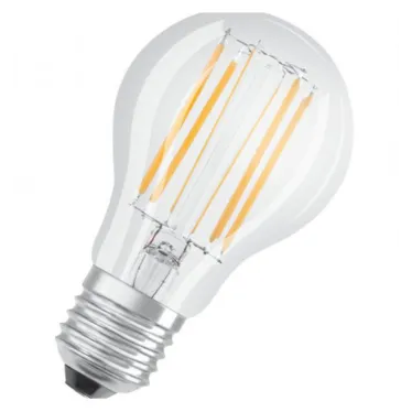 Лампа светодиодная LEDPCLA75D 9W/827 230V FIL E27 10X1 | 4058075439214 | OSRAM