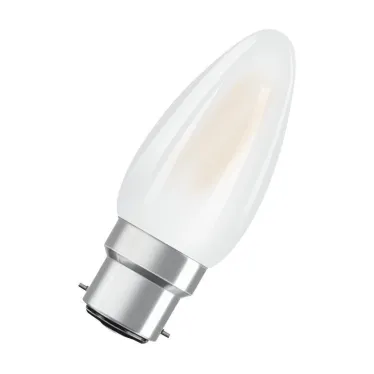 Лампа светодиодная  филаментная диммируемая LSSPCLB40D 3,4W/927 230V GLFR B22D 6X1 серия LED Superstar  | 4058075602816 | OSRAM