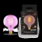Лампа светодиодная LED Filament Flexible G125-C Pink E27 5W 190lm 1800K 125*178mm 1/10 | 1011802105 | Gauss