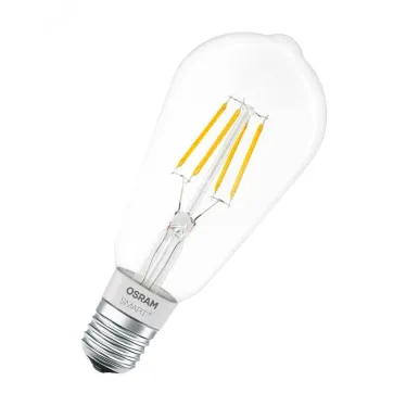 Лампа светодиодная управляемая SMART+ Filament Edison Dimmable 50 5.5 W/2700K E27 | 4058075091146 | LEDVANCE