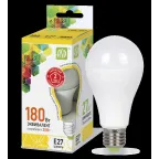                  Лампа светодиодная LED-A60-standard 20Вт 230В Е27 3000К 1800Лм | 4690612004198 | ASD
               