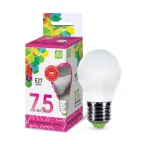                  Лампа светодиодная LED-ШАР-standard 7.5Вт 230В Е27 6500К 675Лм | 4690612019154 | ASD
               
