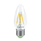                  Лампа светодиодная LED-СВЕЧА-deco 9Вт 230В Е14 3000К 810Лм прозр | 4690612026183 | IN HOME
               