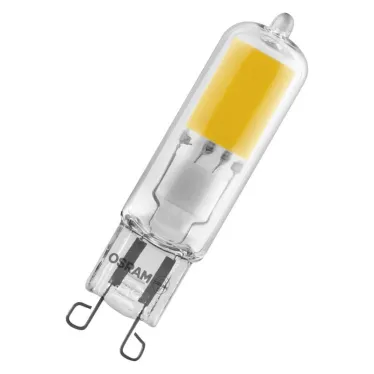 Лампа светодиодная LEDPIN30 2,6W/827 230V GL G9 6X1    серия LED Star  | 4058075574465 | OSRAM
