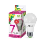                  Лампа светодиодная LED-A60-standard 7Вт 230В Е27 6500К 630Лм | 4690612018997 | ASD
               